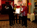 Mr. Johnson Kong receiving the ASUS award